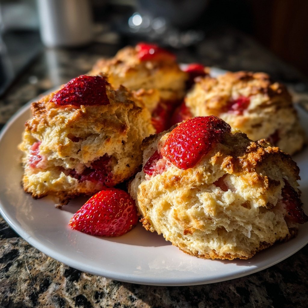 Gluten-Free Strawberry Shortcake Biscuits