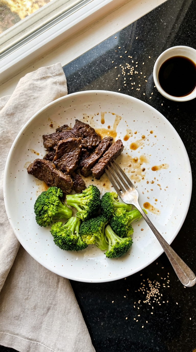 Sautéed Beef and Broccoli Bowl