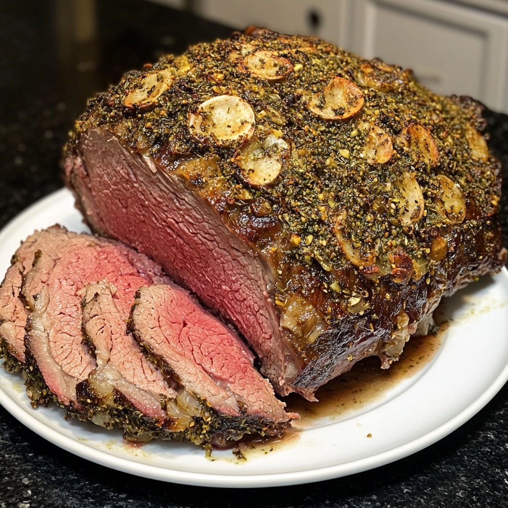 Herb-Crusted Prime Rib