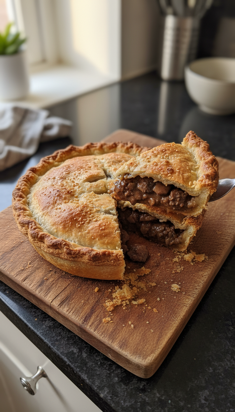 Classic Beef and Mushroom Pie