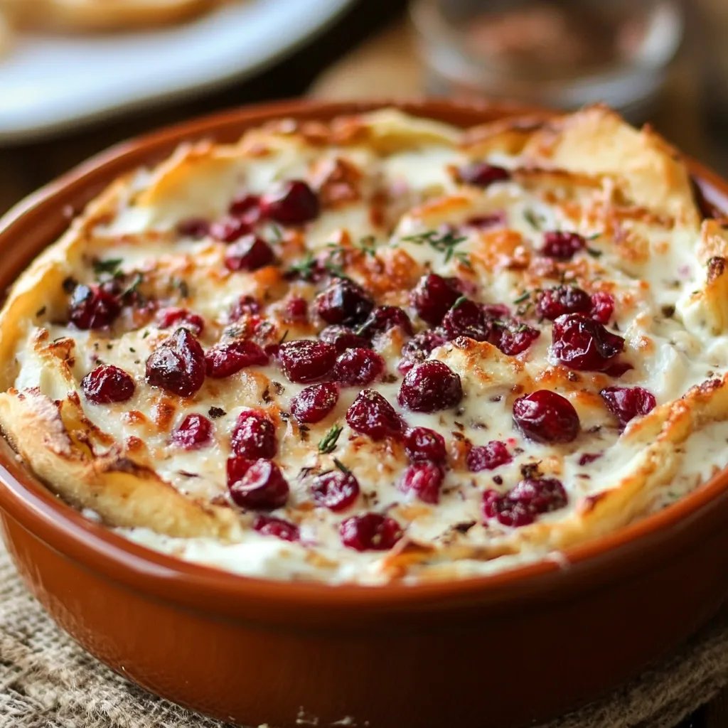 Baked Cranberry Cream Cheese Dip
