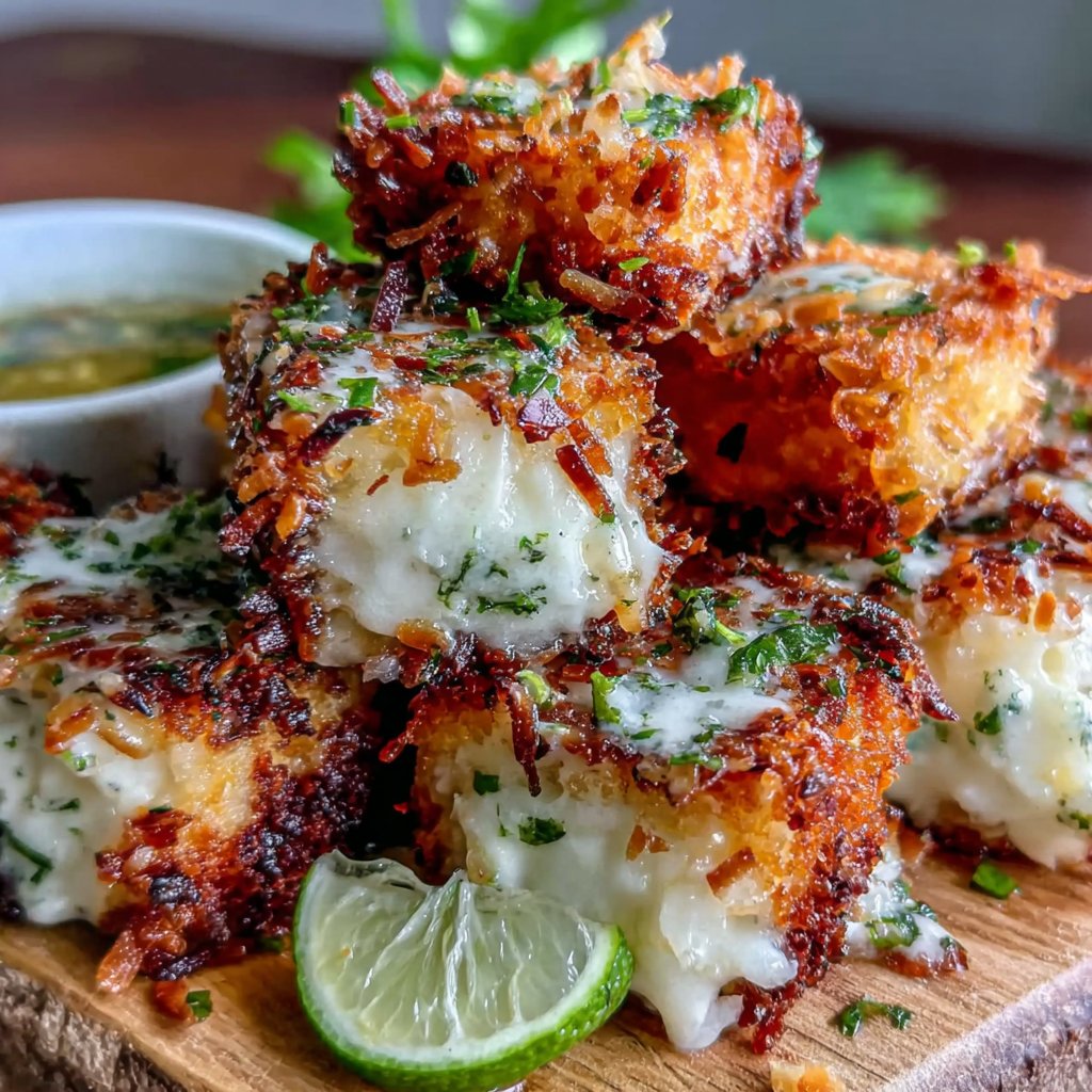 Coconut-Lime Tofu Bites