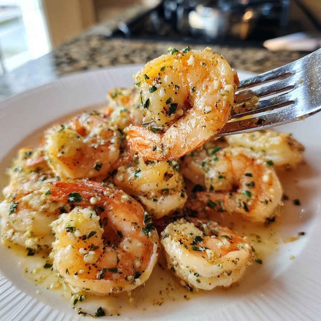 Shrimp Scampi Lemon Garlic Sauce