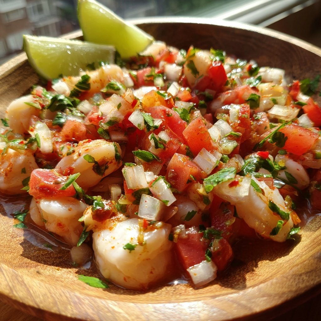 Shrimp Ceviche Lime Juice