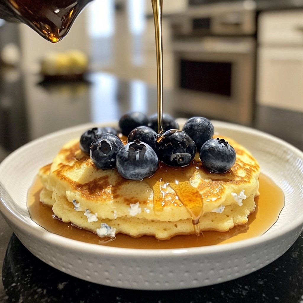 Gluten Free Lemon Ricotta Pancakes