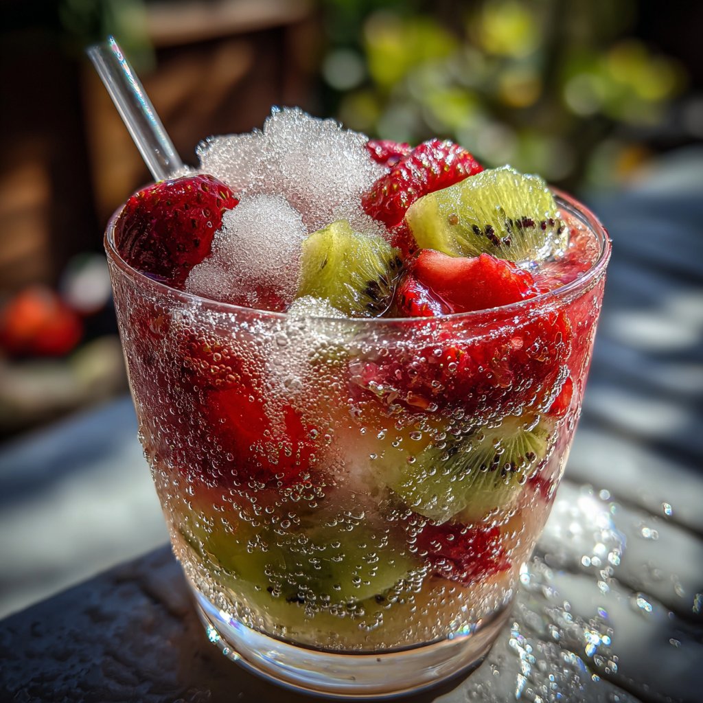Kiwi Strawberry Iced Refresh