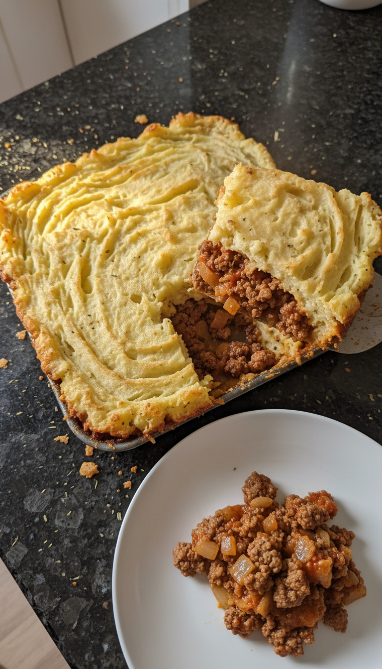 Bolognese Shepherd's Pie Delight