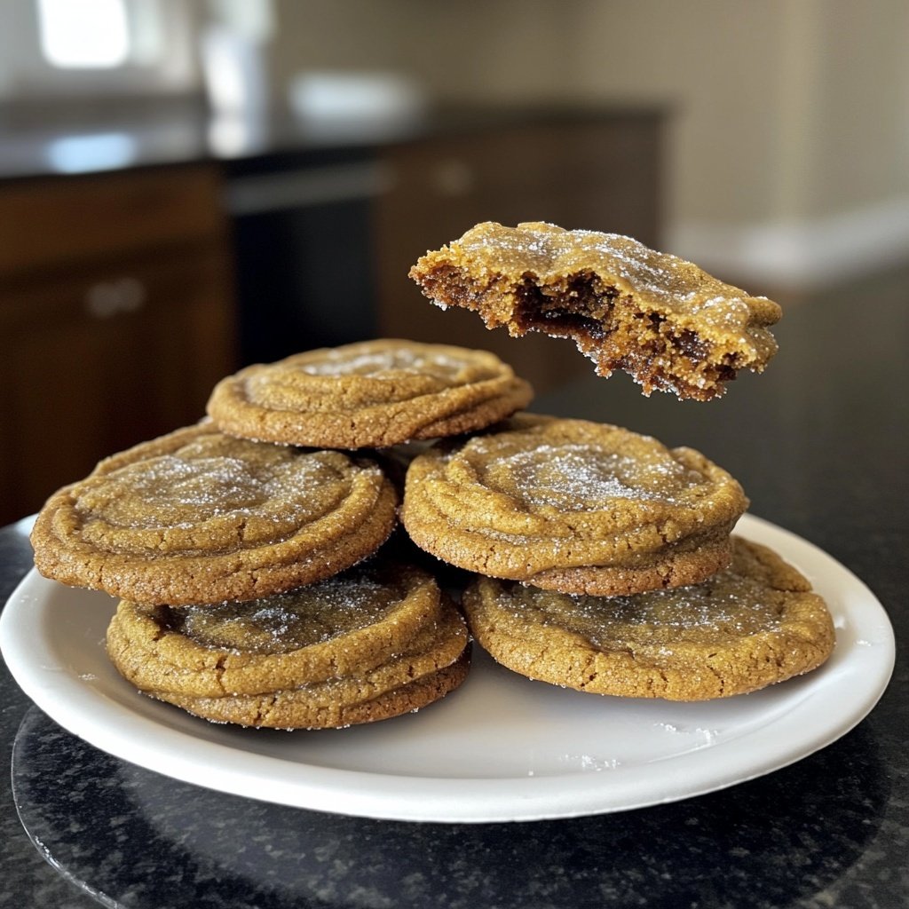 Chewy Molasses Cookies