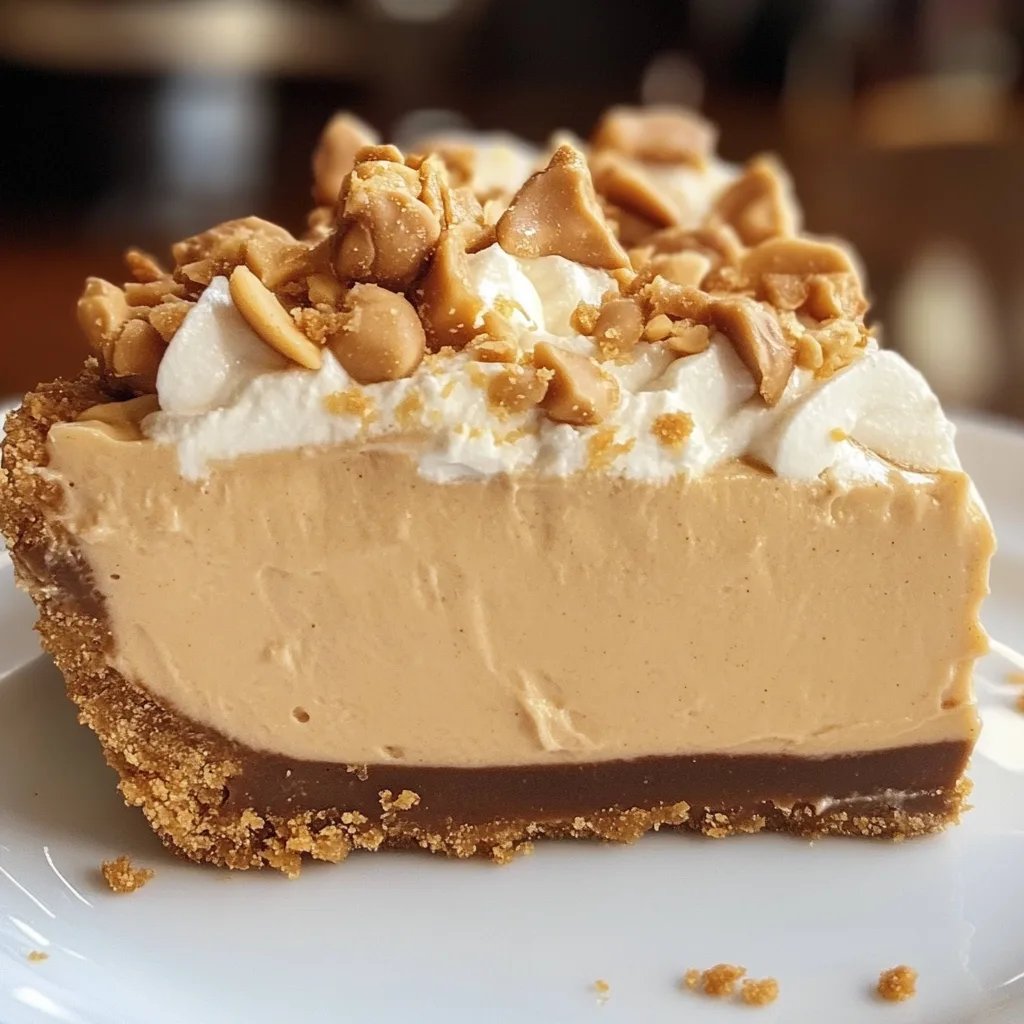 No-Bake Peanut Butter Pie