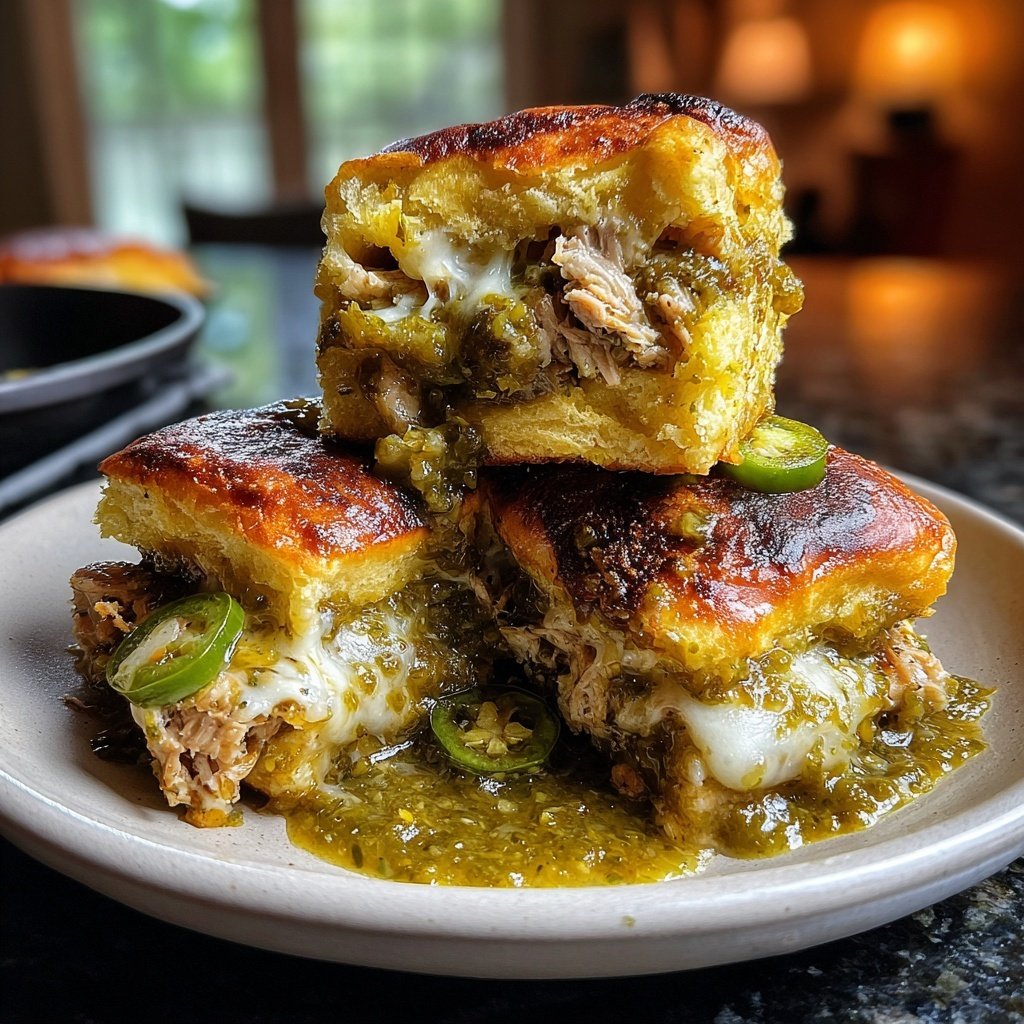 Zesty Salsa Verde Sliders