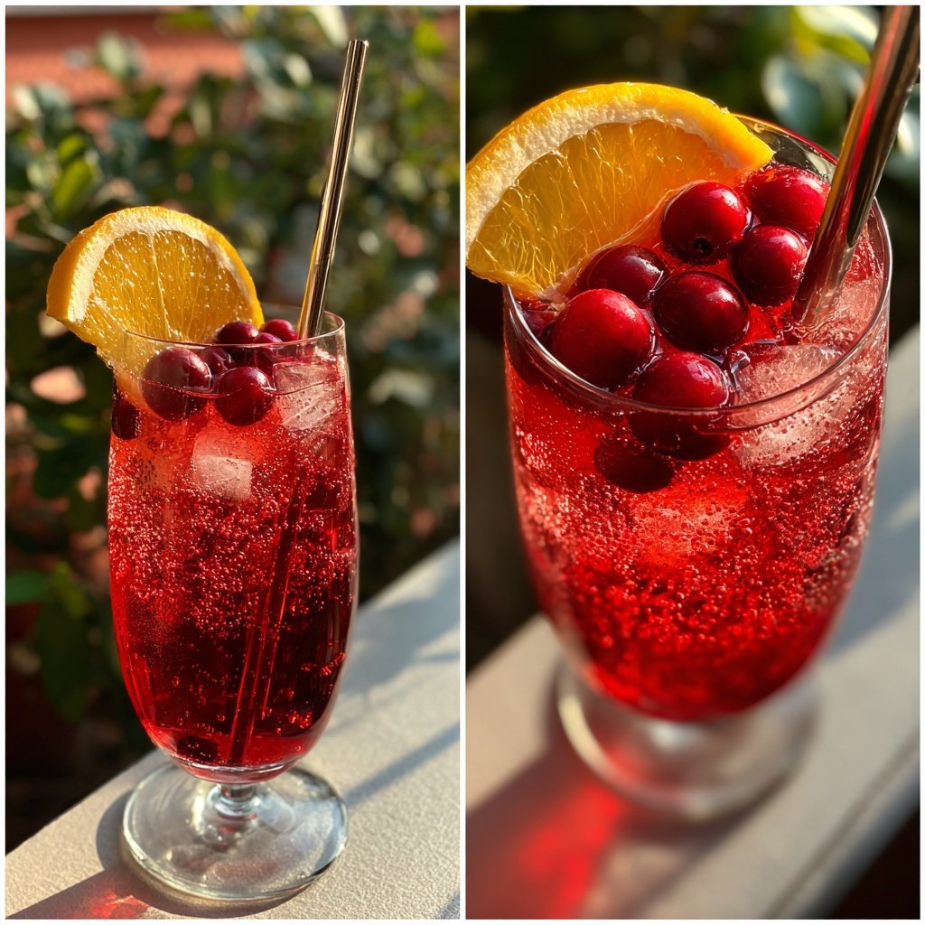 Cranberry Aperol Spritz
