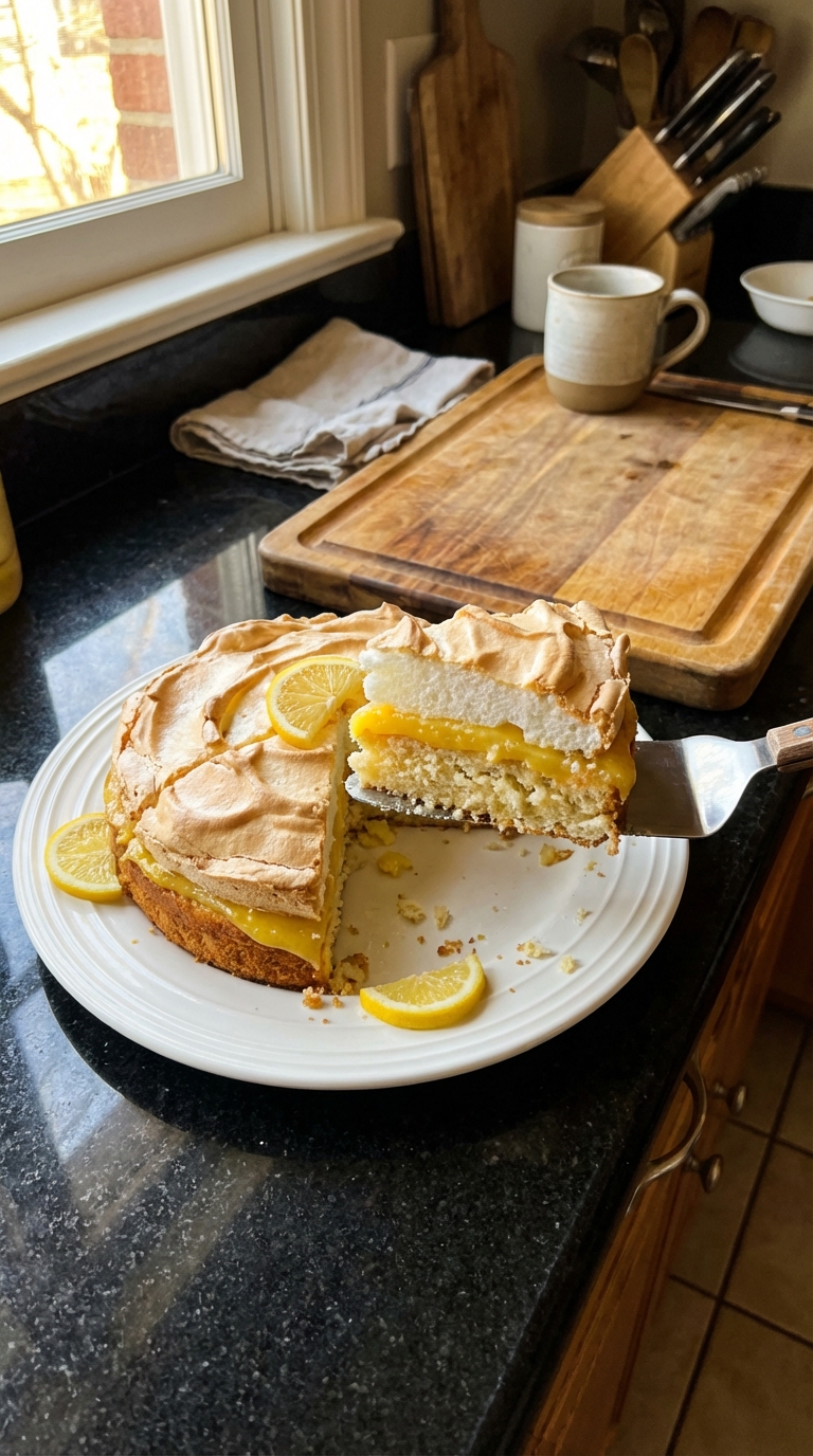 Lemon Meringue Pisces Cake Treat