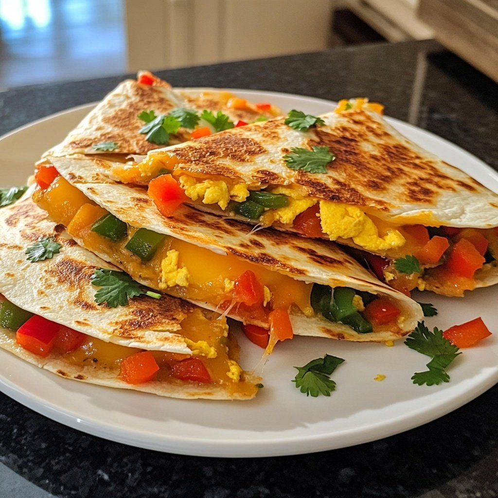 Fried Egg Quesadilla