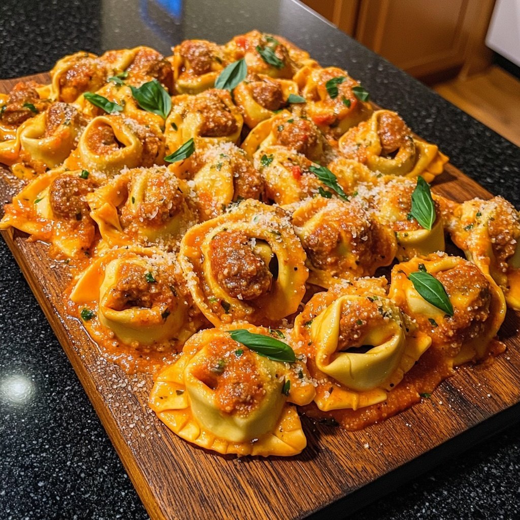 Easy Italian Sausage Tortellini
