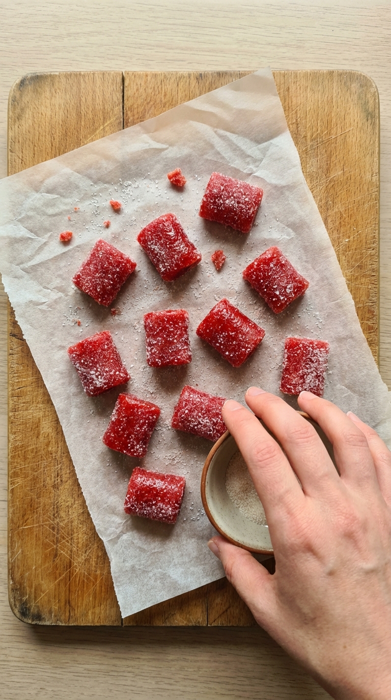 Chewy Strawberry Licorice Bites