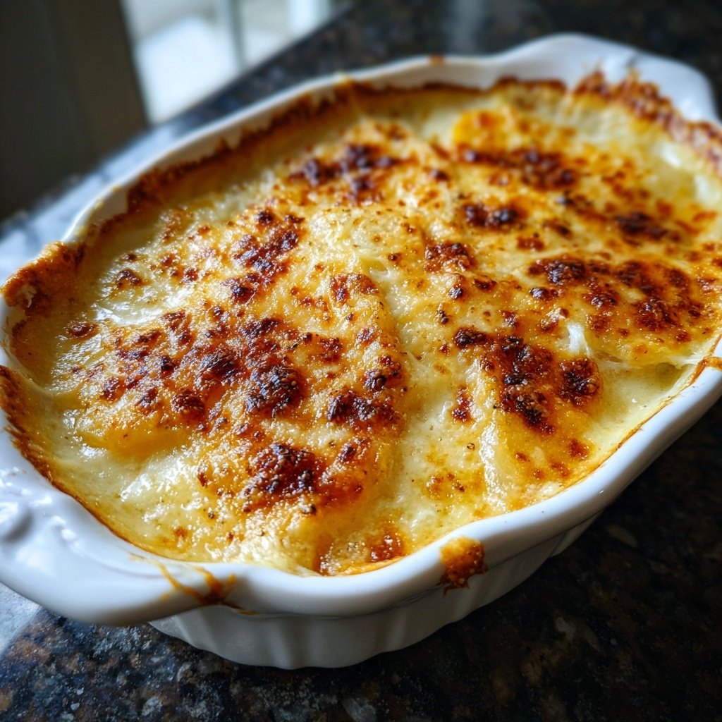 Potatoes Au Gratin with Gruyere