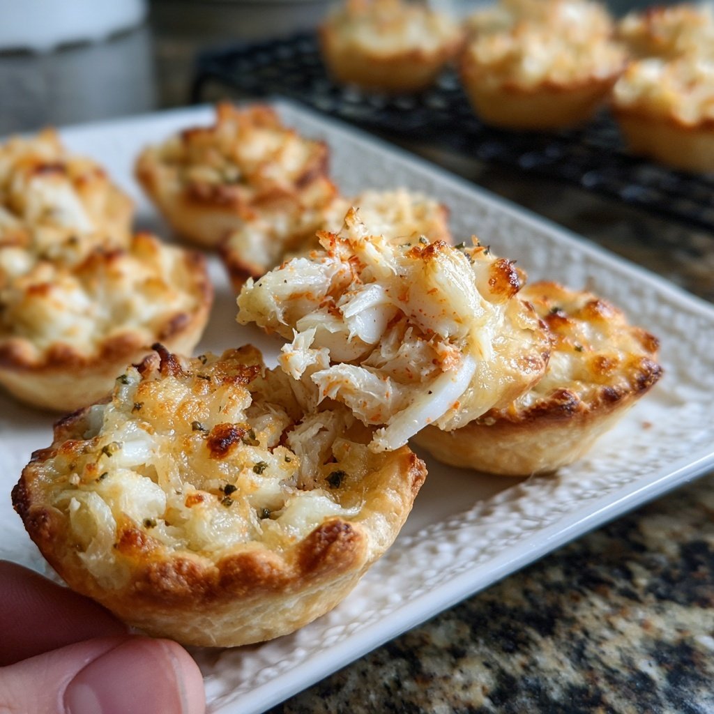 King Crab Appetizers Mini Tarts