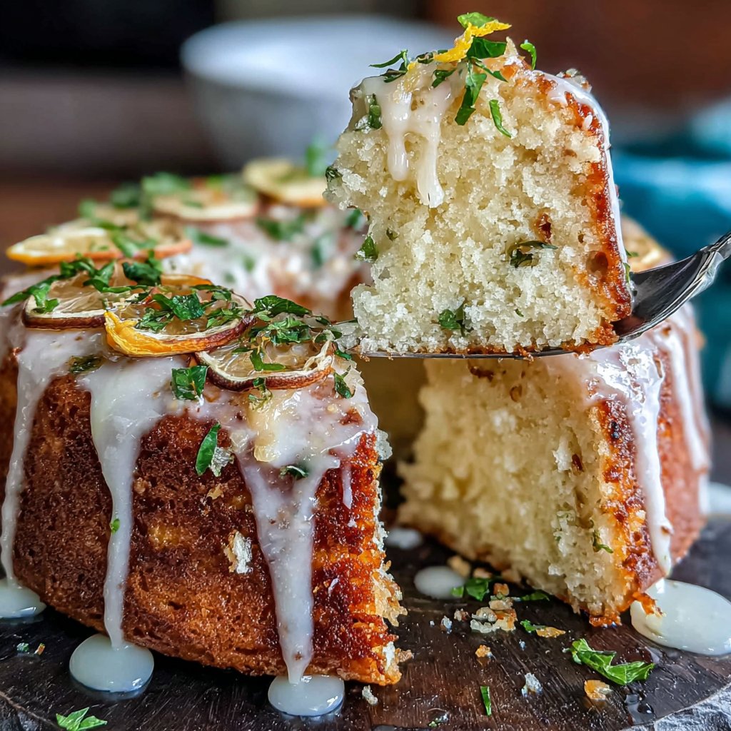 Vanilla Citrus Spring Cake