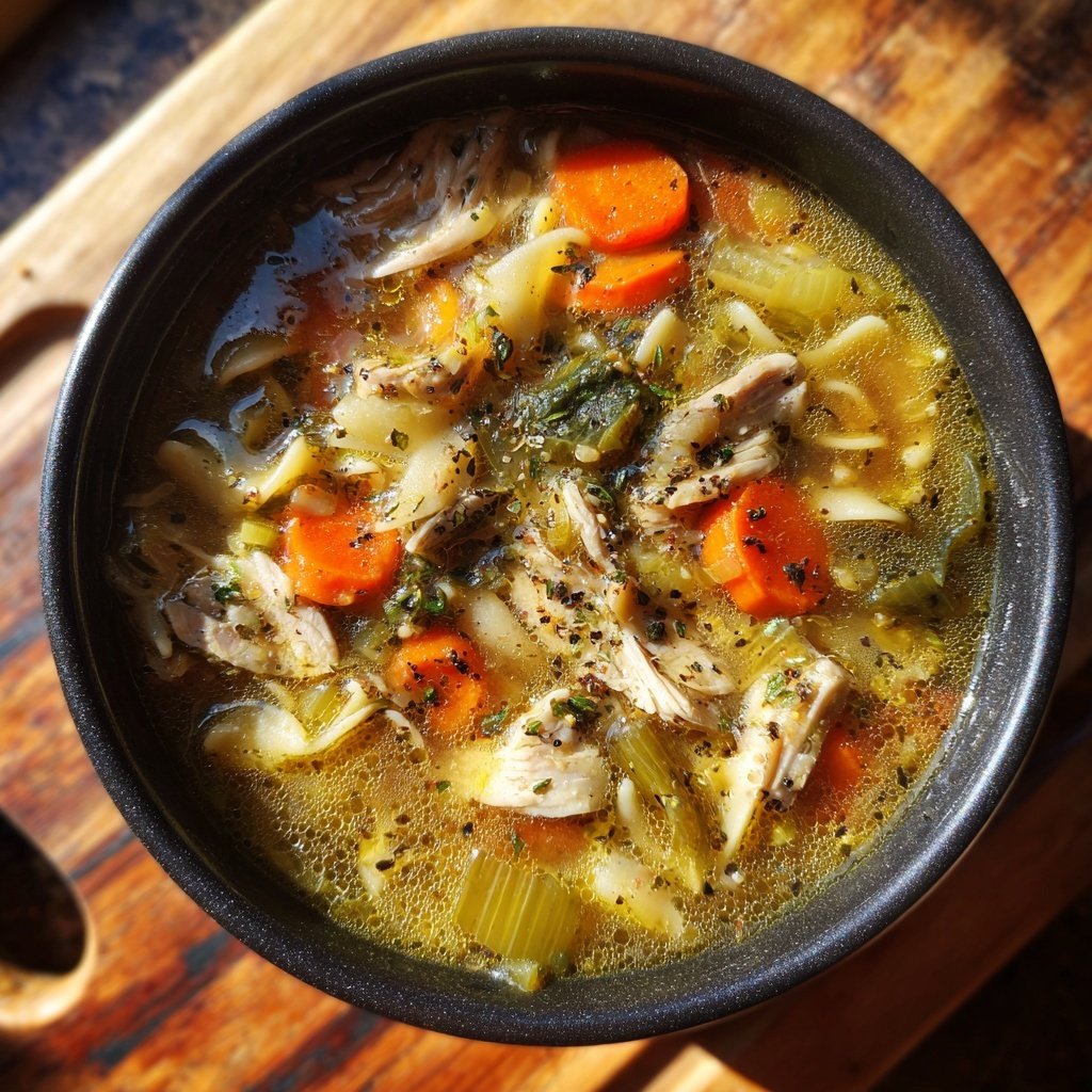 Ultimate Healing Chicken Noodle Soup