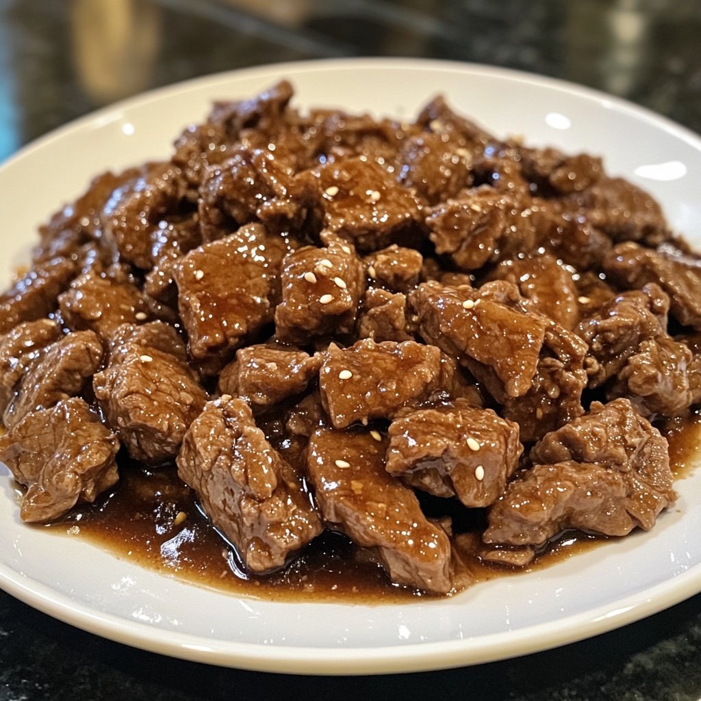 Slow Cooker Mongolian Beef