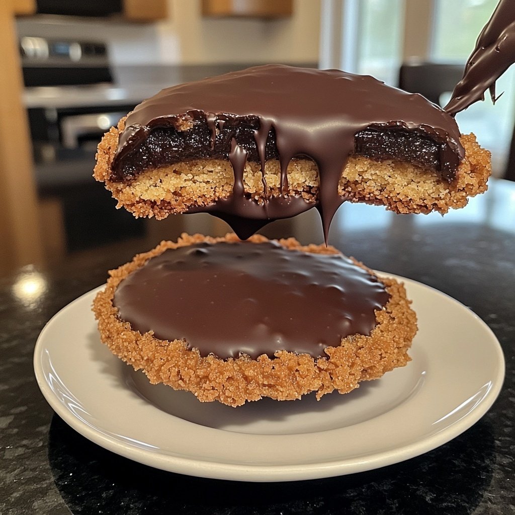 Chocolate-Dipped Mandelmakronen​