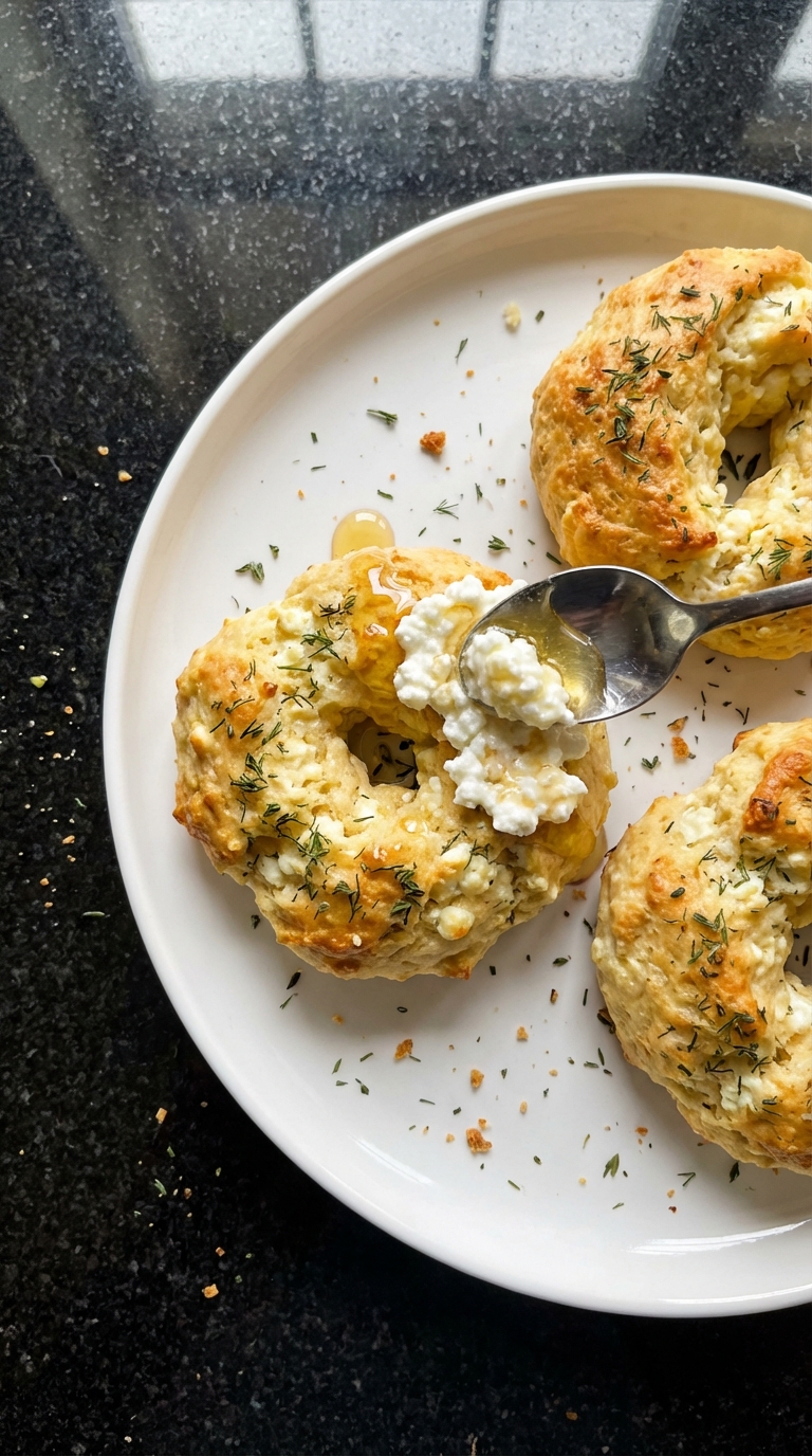 Cottage Cheese Bagel Treats