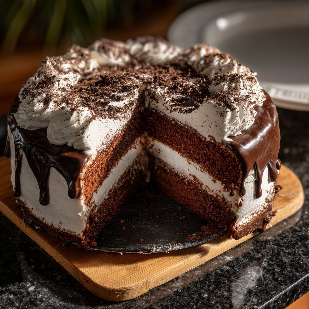 Decadent Chocolate Layered Shortcake