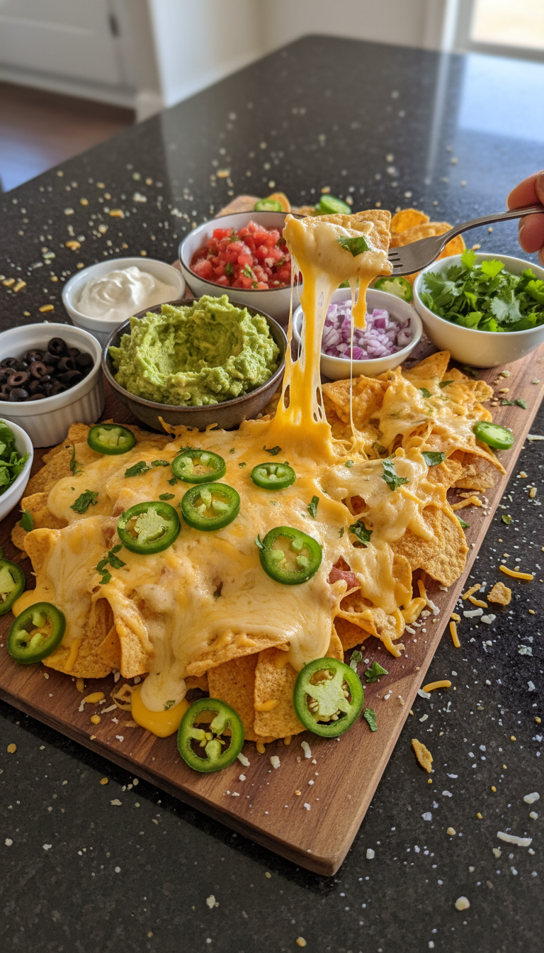 Deluxe Nacho Toppings Bar