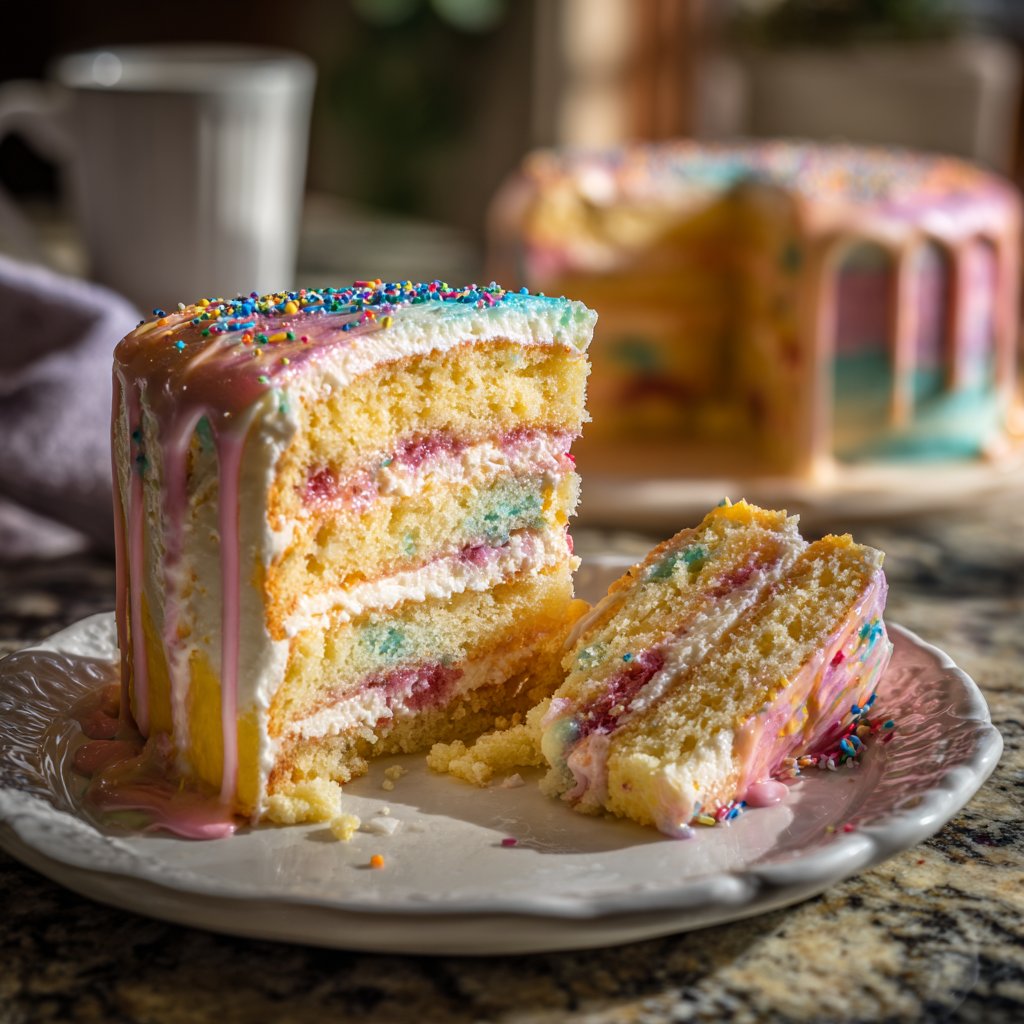 Pastel Eighteen Birthday Cake