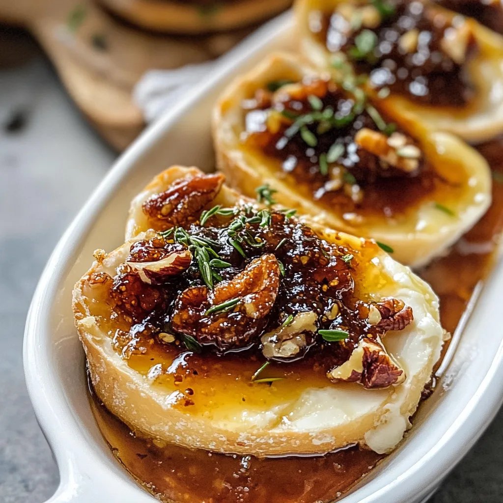 Goat Cheese Appetizer with Fig Jam and Pecans