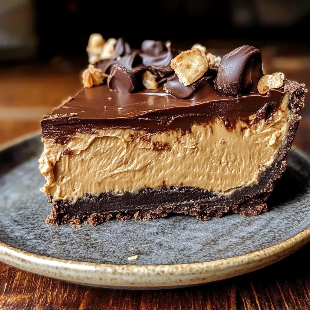 Gluten Free Chocolate Peanut Butter Pie